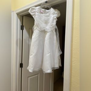 Girls White Dress